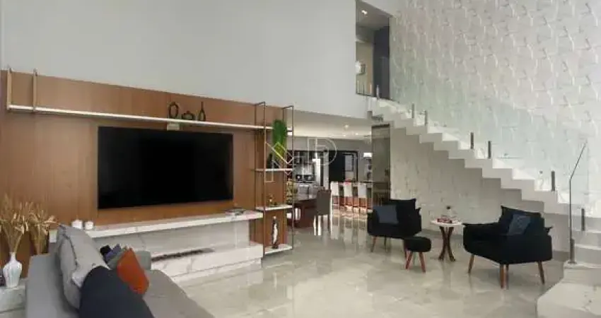 Casa de condomínio para venda em residencial pecan de 320.00m² com 3 quartos, 3 suites e 2 garagens