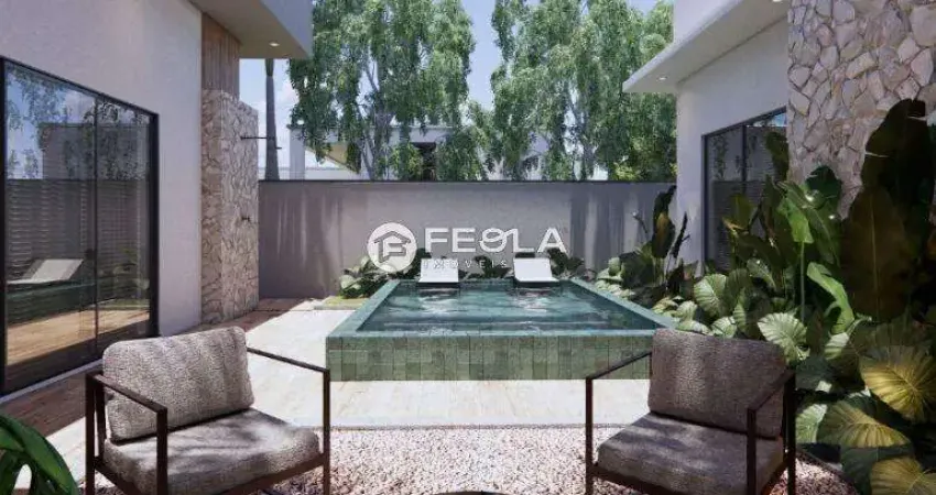 Casa de condomínio para venda em loteamento residencial jardim villagio de 225.00m² com 3 quartos, 3 suites e 4 garagens