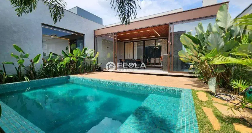 Casa de condomínio para venda em chácara letônia de 280.00m² com 3 quartos, 3 suites e 4 garagens