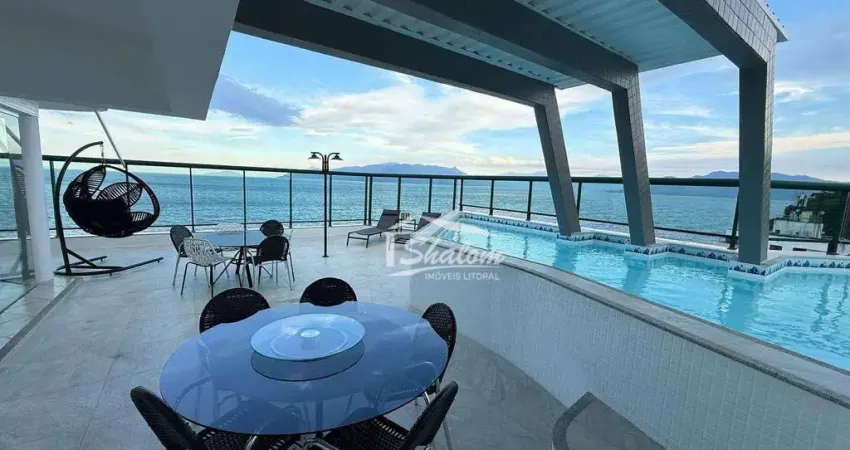 Cobertura para venda em martim de sá de 338.00m² com 4 quartos, 2 suites e 2 garagens