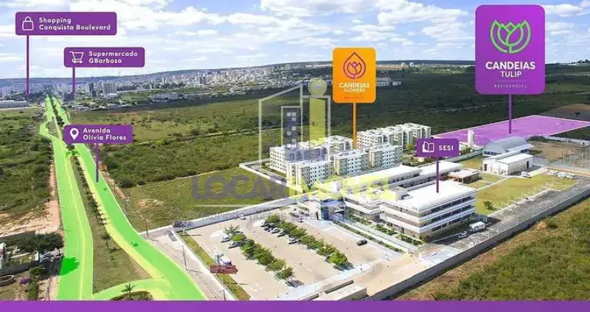 Apartamento para venda em universidade de 44.00m² com 2 quartos e 1 garagem