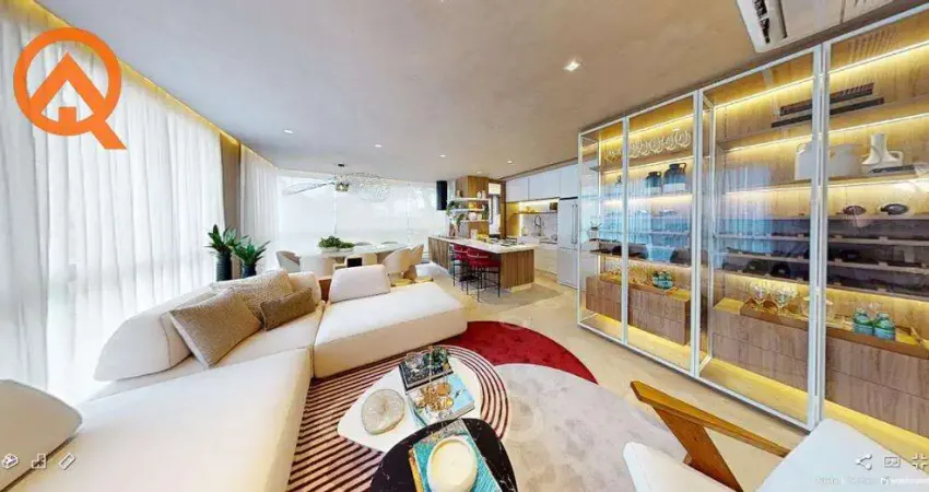 Apartamento para venda em cambuí de 112.88m² com 3 quartos, 3 suites e 3 garagens