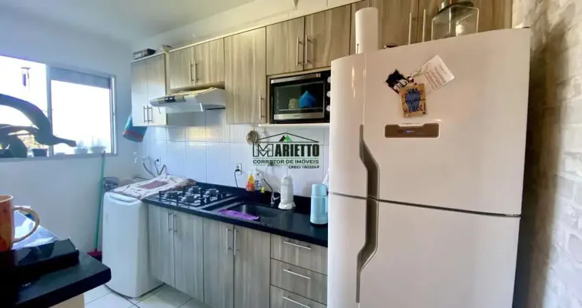 Apartamento para venda em vossoroca de 44.00m² com 2 quartos e 1 garagem