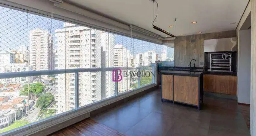 Apartamento para venda em pompeia de 152.00m² com 3 quartos, 3 suites e 3 garagens