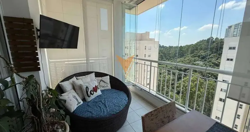 Apartamento para venda em tamboré de 132.00m² com 3 quartos, 1 suite e 2 garagens