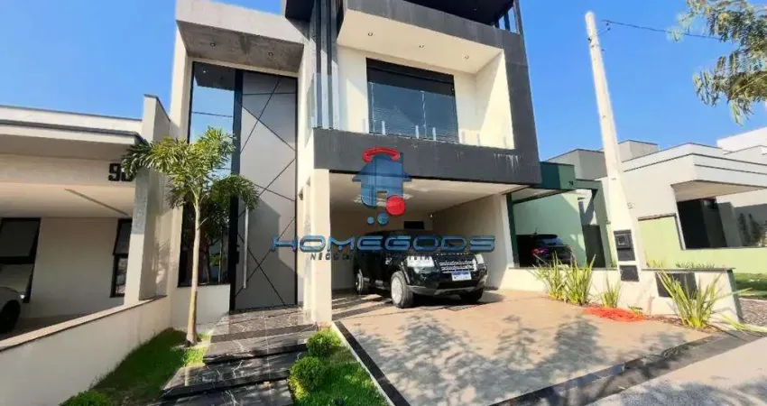 Casa de condomínio para venda em vila bressani de 244.00m² com 5 quartos, 4 suites e 4 garagens