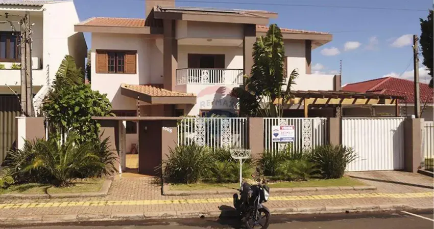 Sobrado para venda em jardim santa rosa de 390.00m² com 4 quartos, 3 suites e 4 garagens