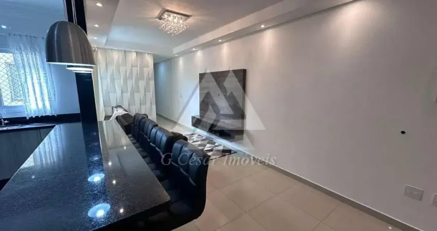 Cobertura para venda em vila scarpelli de 166.00m² com 3 quartos, 1 suite e 2 garagens