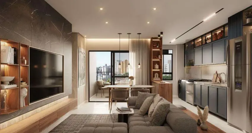 Apartamento para venda em jardim nossa senhora auxiliadora de 61.17m² com 2 quartos, 1 suite e 1 garagem