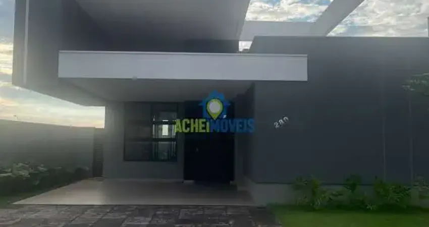 Casa de condomínio para venda em alphaville araçatuba 2 de 186.00m² com 3 quartos, 3 suites e 3 garagens