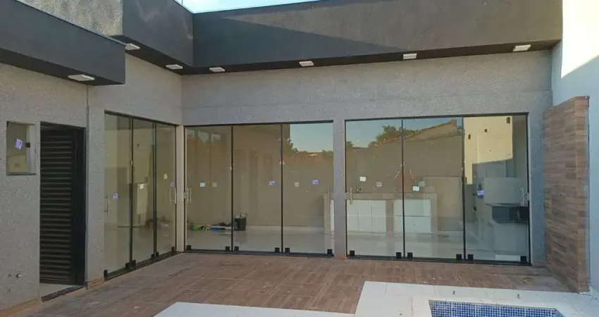 Casa para venda em residencial macedo teles i de 243.00m² com 3 quartos, 2 suites e 4 garagens