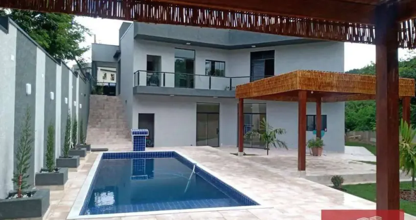 Casa de condomínio para venda em chácaras maringá de 440.00m² com 7 quartos, 3 suites e 4 garagens