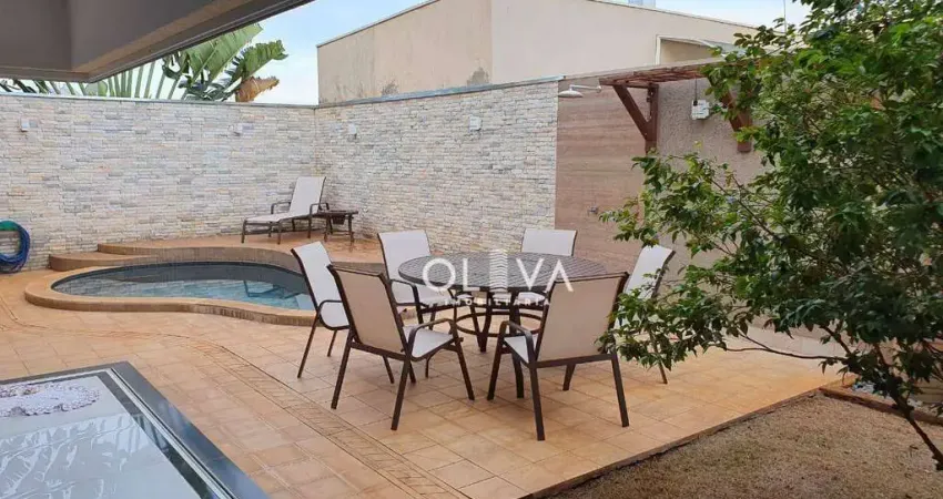 Casa de condomínio para venda em condomínio recanto do lago de 323.00m² com 4 quartos, 4 suites e 3 garagens