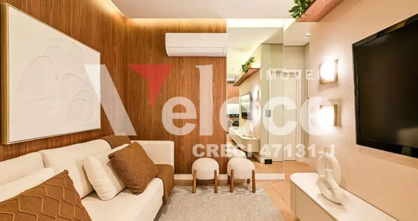 Apartamento para venda em jardim são dimas de 84.00m² com 1 quarto, 2 suites e 2 garagens