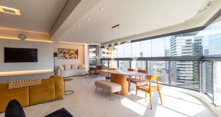 Apartamento para venda em chácara santo antônio (zona sul) de 162.00m² com 3 quartos, 3 suites e 3 garagens