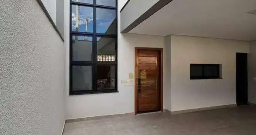 Casa para venda em jardim residencial nova veneza de 127.00m² com 3 quartos, 1 suite e 3 garagens