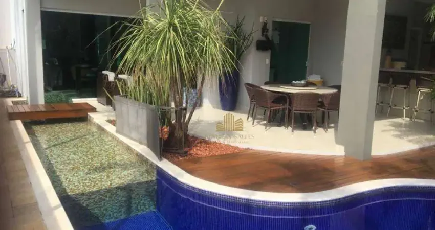 Sobrado para venda em condomínio jardim paradiso de 428.00m² com 3 quartos, 3 suites e 4 garagens