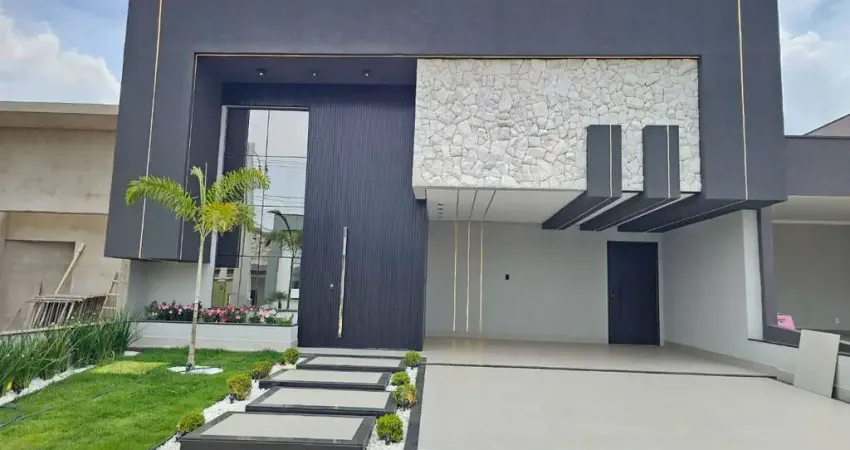 Casa de condomínio para venda em condomínio residencial evidências de 215.00m² com 3 quartos, 3 suites e 4 garagens