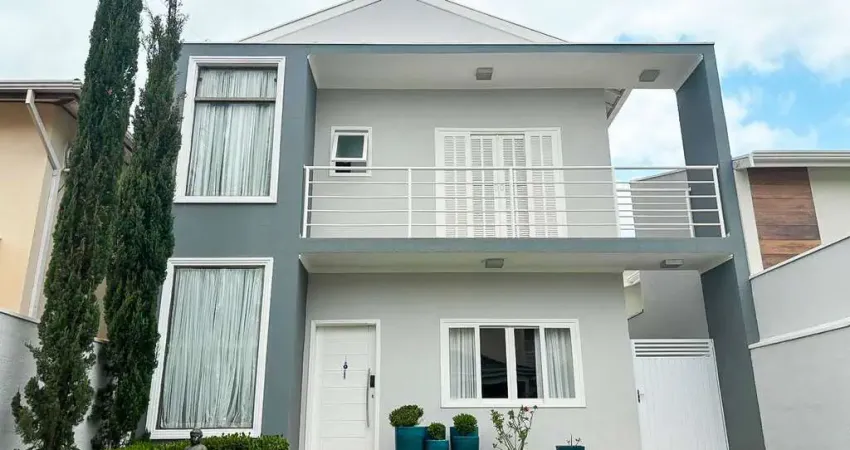 Sobrado para venda em condomínio villaggio di itaici de 160.00m² com 3 quartos, 1 suite e 2 garagens