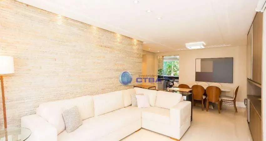 Apartamento para alugar em ahú de 129.00m² com 3 quartos, 1 suite e 2 garagens