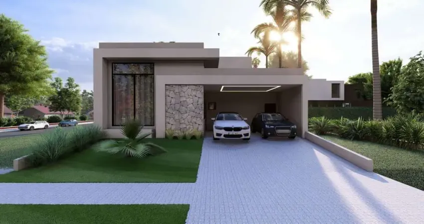 Casa de condomínio para venda em condomínio residencial royal garden de 193.00m² com 3 quartos, 3 suites e 4 garagens