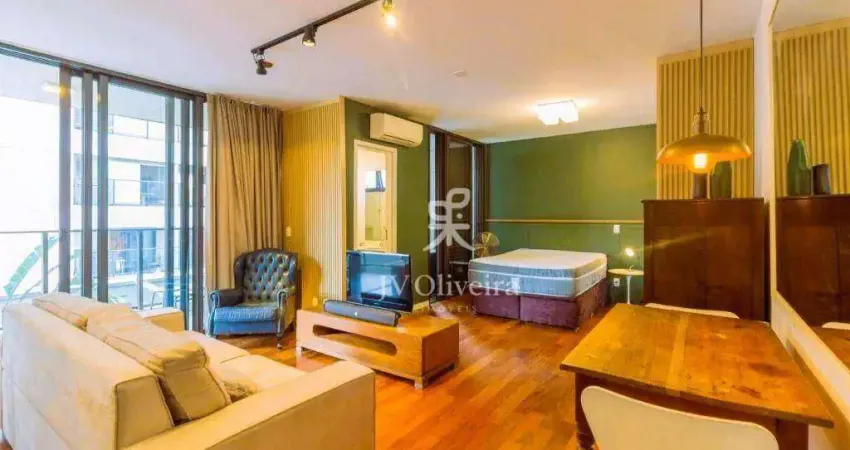 Apartamento para venda em pinheiros de 47.00m² com 1 quarto, 1 suite e 1 garagem