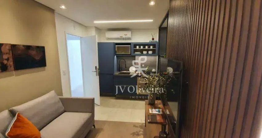 Apartamento para alugar em pinheiros de 46.00m² com 1 quarto, 1 suite e 1 garagem