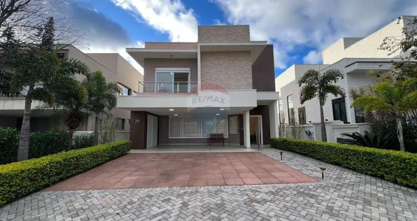 Casa de condomínio para venda em alphaville nova esplanada de 340.01m² com 4 quartos, 4 suites e 4 garagens