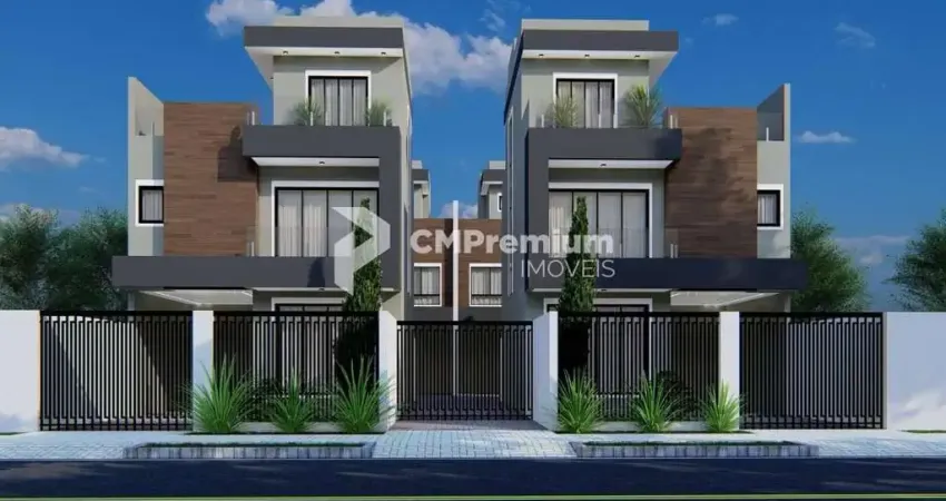 Sobrado para venda em mercês de 138.00m² com 3 quartos, 1 suite e 2 garagens