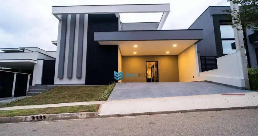 Casa de condomínio para venda em condomínio chácara ondina de 212.00m² com 3 quartos, 3 suites e 4 garagens