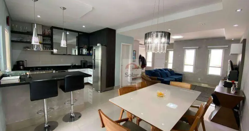 Casa de condomínio para venda em condomínio villagio das flores de 138.00m² com 3 quartos, 1 suite e 2 garagens