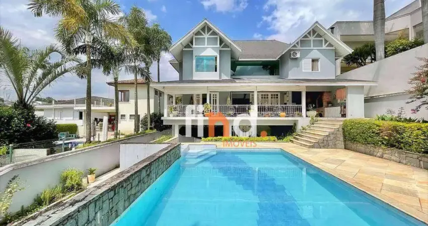 Casa de condomínio para venda em são paulo ll - granja viana de 632.00m² com 4 quartos, 4 suites e 9 garagens