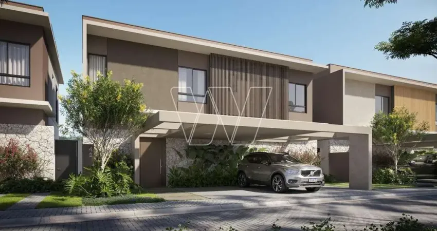 Casa de condomínio para venda em sítios de recreio gramado de 216.00m² com 3 quartos, 3 suites e 4 garagens