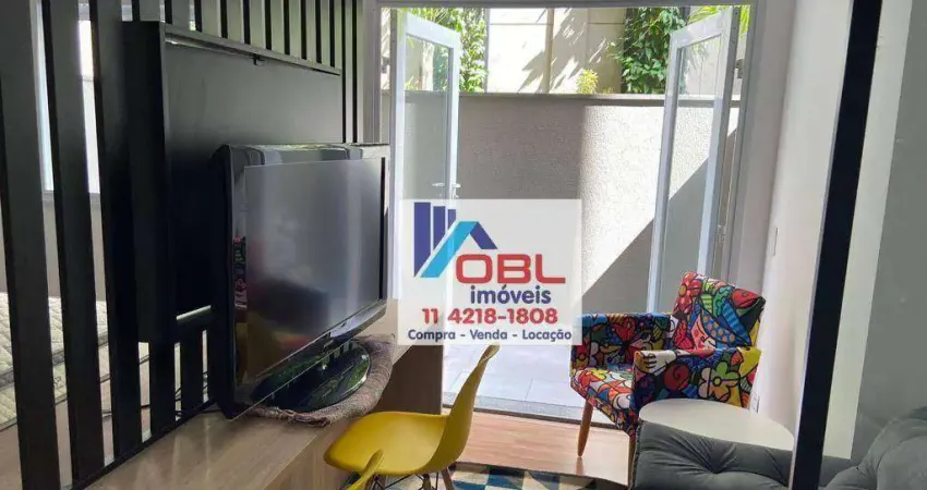 Studio para venda e aluguel em república de 41.00m² com 1 quarto