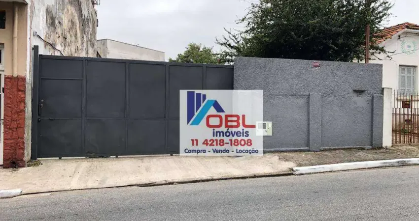 Terreno à venda na Rua Rio do Peixe, 89, Vila Lucia, São Paulo