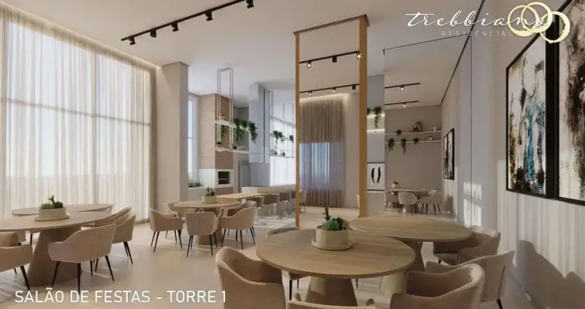 Apartamento para venda em campo comprido de 87.00m² com 3 quartos, 1 suite e 2 garagens