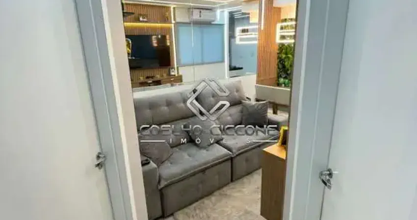 Cobertura para venda em campestre de 45.00m² com 2 quartos, 1 suite e 1 garagem