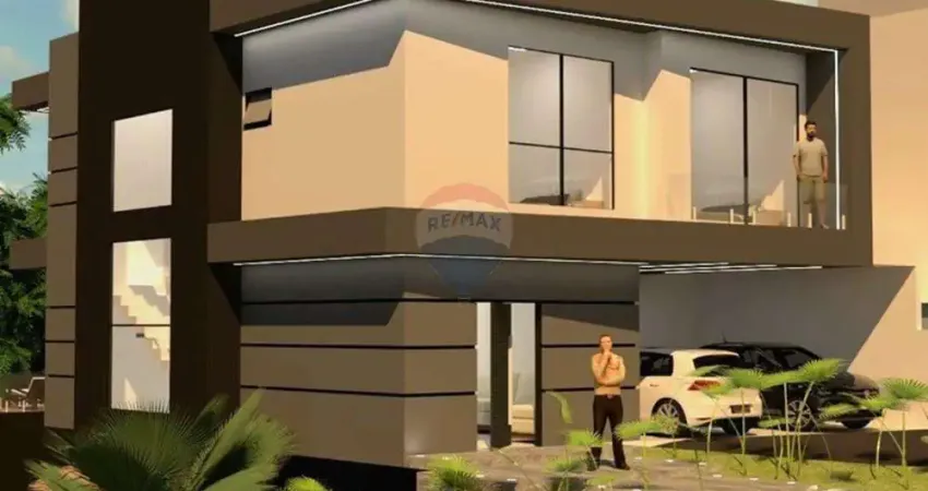 Casa de condomínio para venda em residencial real park de 344.00m² com 4 quartos e 4 suites