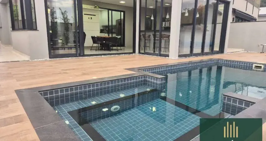 Casa para venda em residencial ibi-aram ii de 275.00m² com 4 quartos, 4 suites e 2 garagens