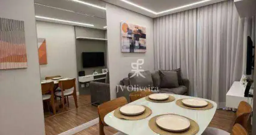 Apartamento para venda em jardim das vertentes de 49.00m² com 2 quartos e 1 garagem