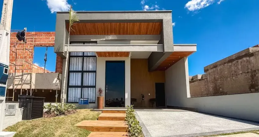 Casa de condomínio para venda em condomínio park vista real de 129.00m² com 3 quartos, 1 suite e 2 garagens