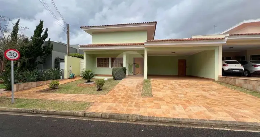 Casa de condomínio para venda em condomínio residencial montreal de 225.00m² com 3 quartos, 1 suite e 4 garagens