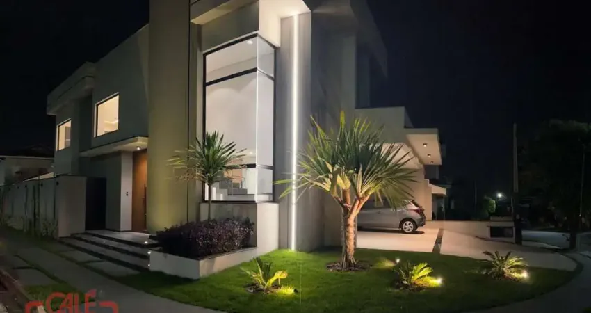 Casa de condomínio para venda em chácara areal de 285.00m² com 3 quartos, 3 suites e 4 garagens