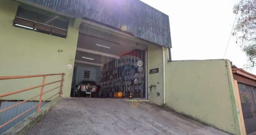 Galpão / depósito / armazém para venda em jardim belvedere de 301.00m² com 3 garagens