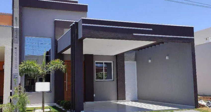 Casa de condomínio para venda em jardim park real de 110.00m² com 3 quartos, 1 suite e 2 garagens