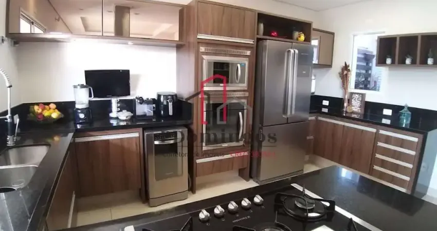 Sobrado para venda em residencial real park sumaré de 253.00m² com 3 quartos, 3 suites e 4 garagens