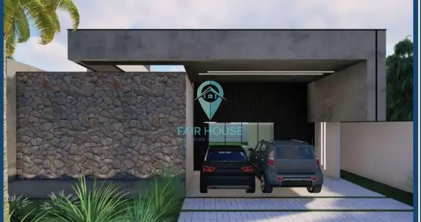 Casa para venda em alphaville nova esplanada de 265.46m² com 4 quartos, 4 suites e 4 garagens