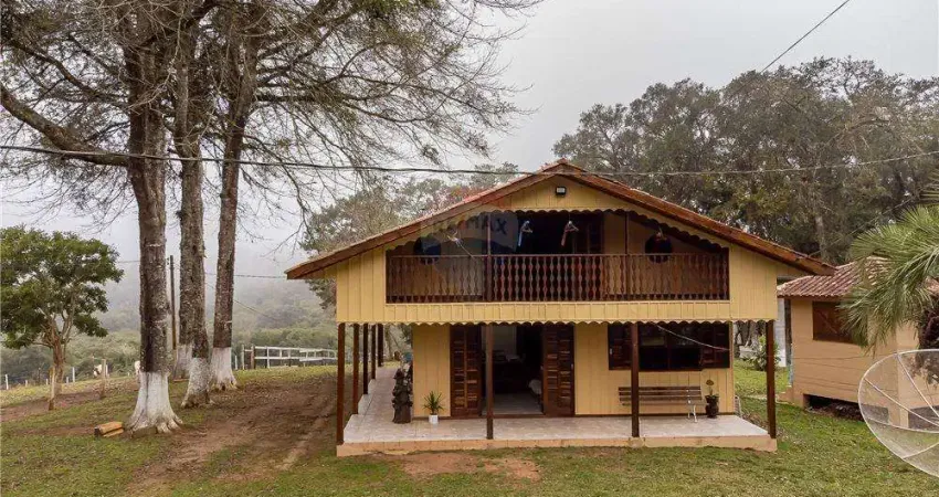 Chácara para venda em tijucas do sul de 220.00m² com 3 quartos e 5 garagens