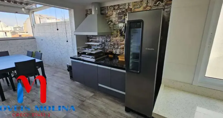 Cobertura para venda em vila metalúrgica de 107.00m² com 2 quartos e 2 garagens