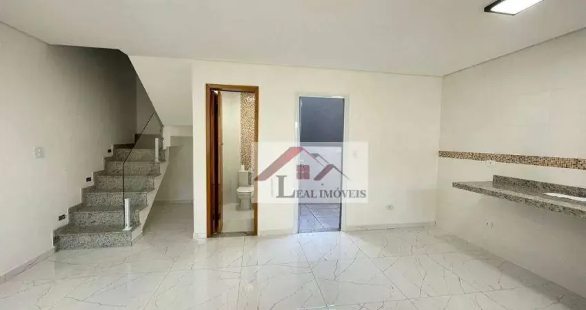 Sobrado para venda em parque erasmo assunção de 66.00m² com 2 quartos, 1 suite e 1 garagem